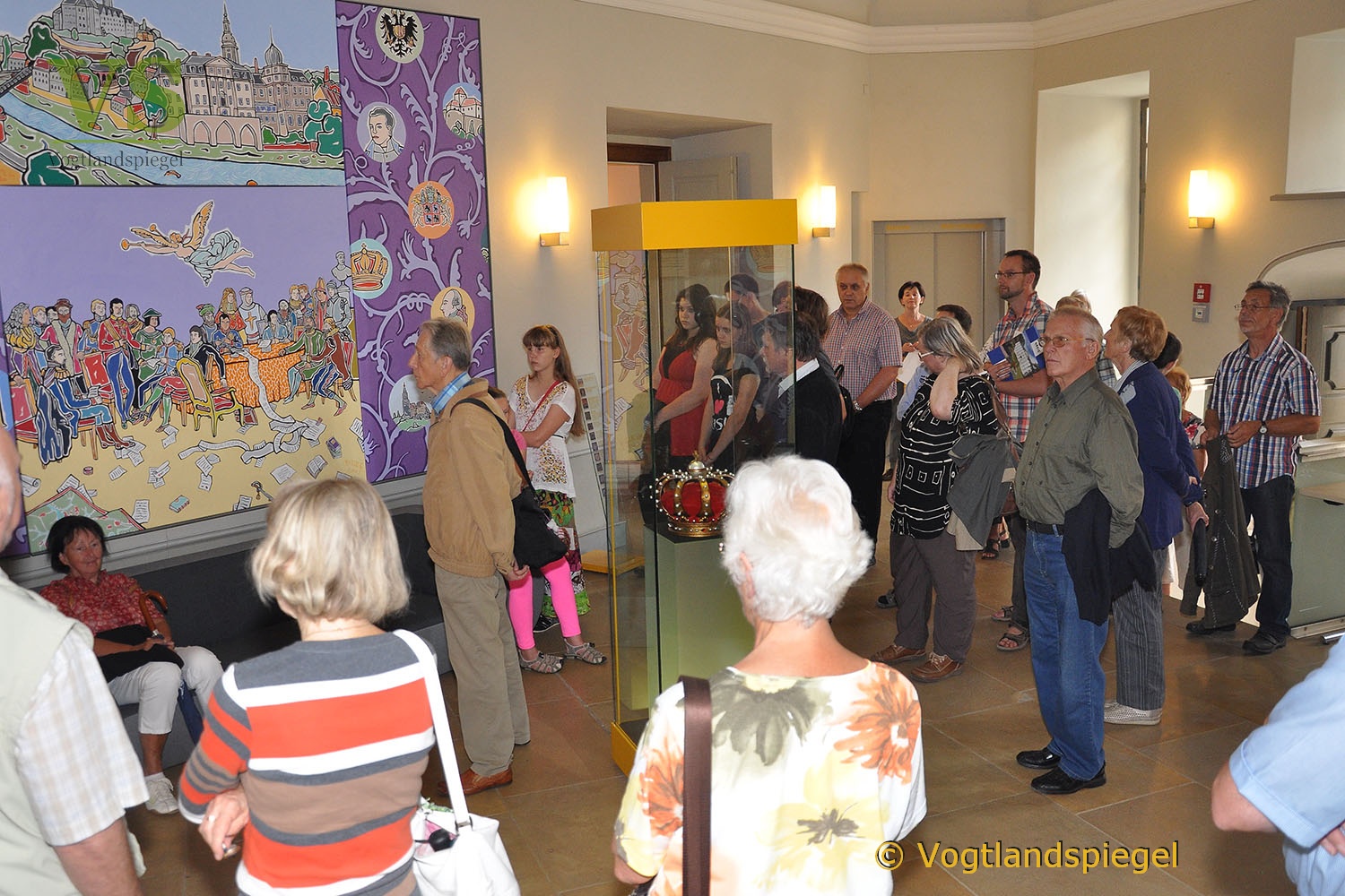 Führung auf dem Oberen Schloss zum Tag des offenen Denkmals