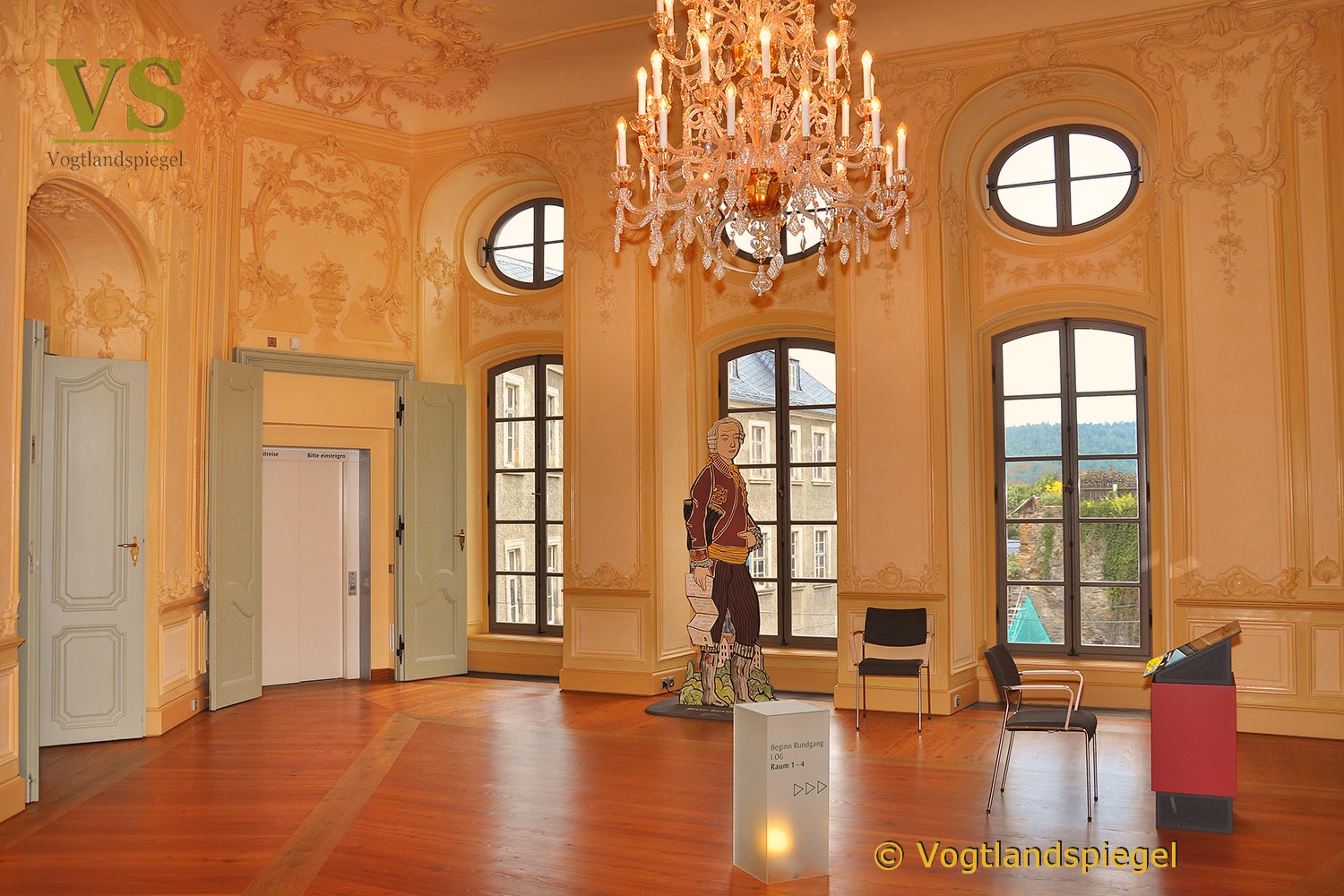 Führung auf dem Oberen Schloss zum Tag des offenen Denkmals