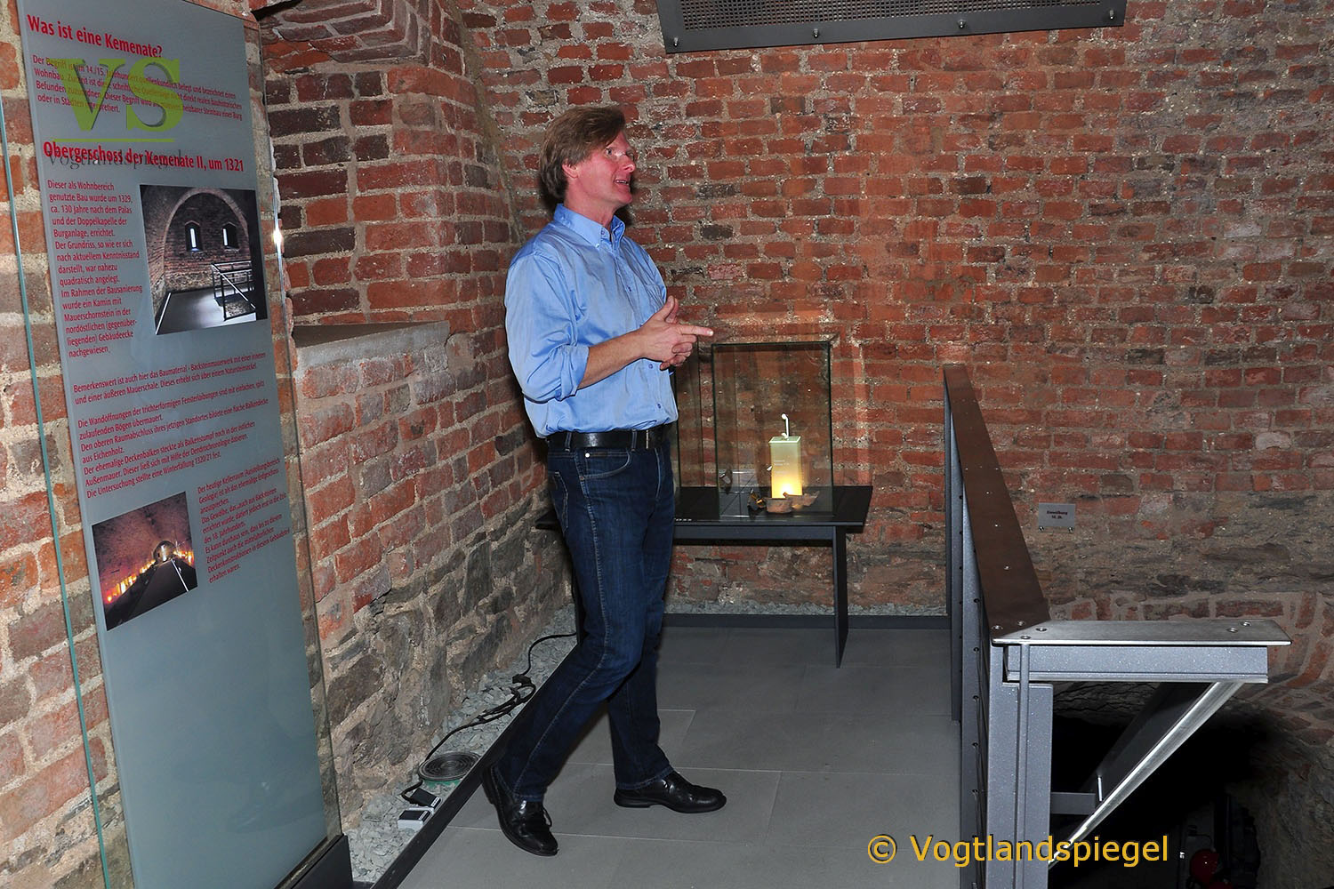 Führung auf dem Oberen Schloss zum Tag des offenen Denkmals