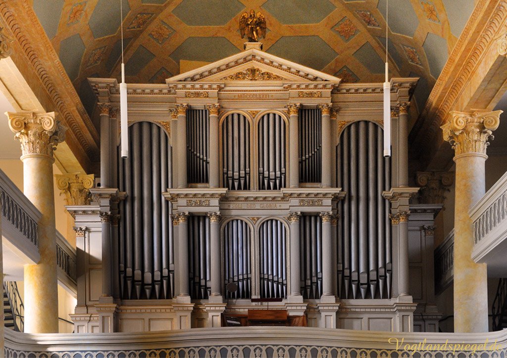 Kreutzbach-Jehmlich-Orgel in der Greizer Stadtkirche St. Marien