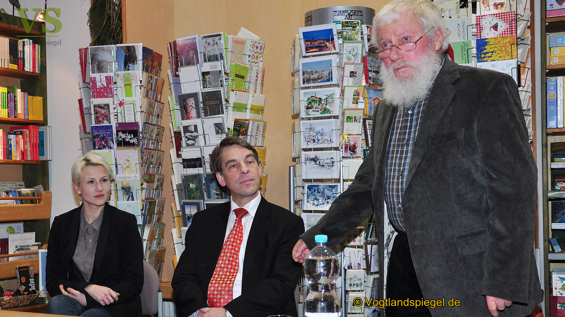 Dr. Albrecht Schröter, Oberbürgermeister von Jena, zu Gast bei »Prominente im Gespräch«