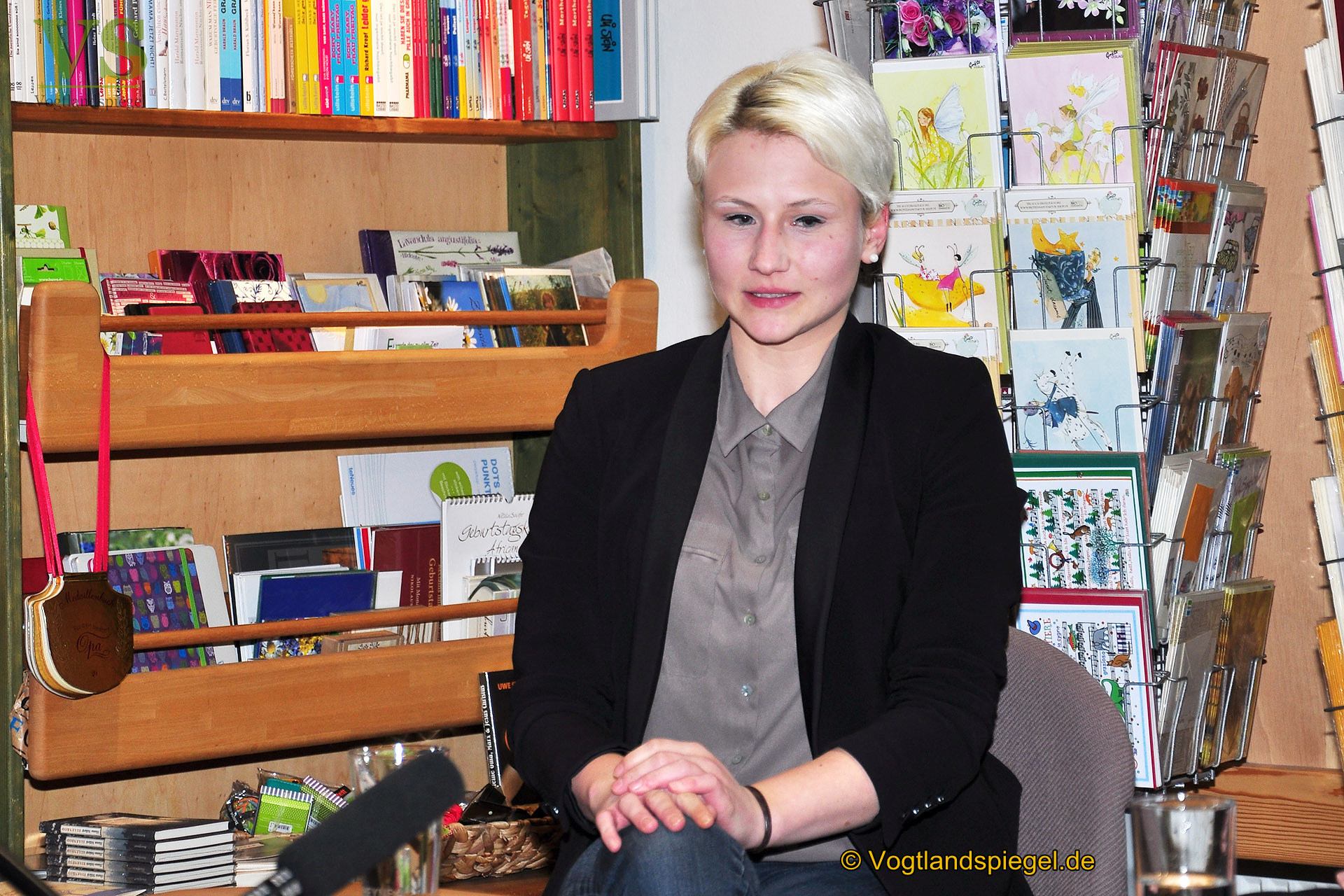 Dr. Albrecht Schröter, Oberbürgermeister von Jena, zu Gast bei »Prominente im Gespräch«