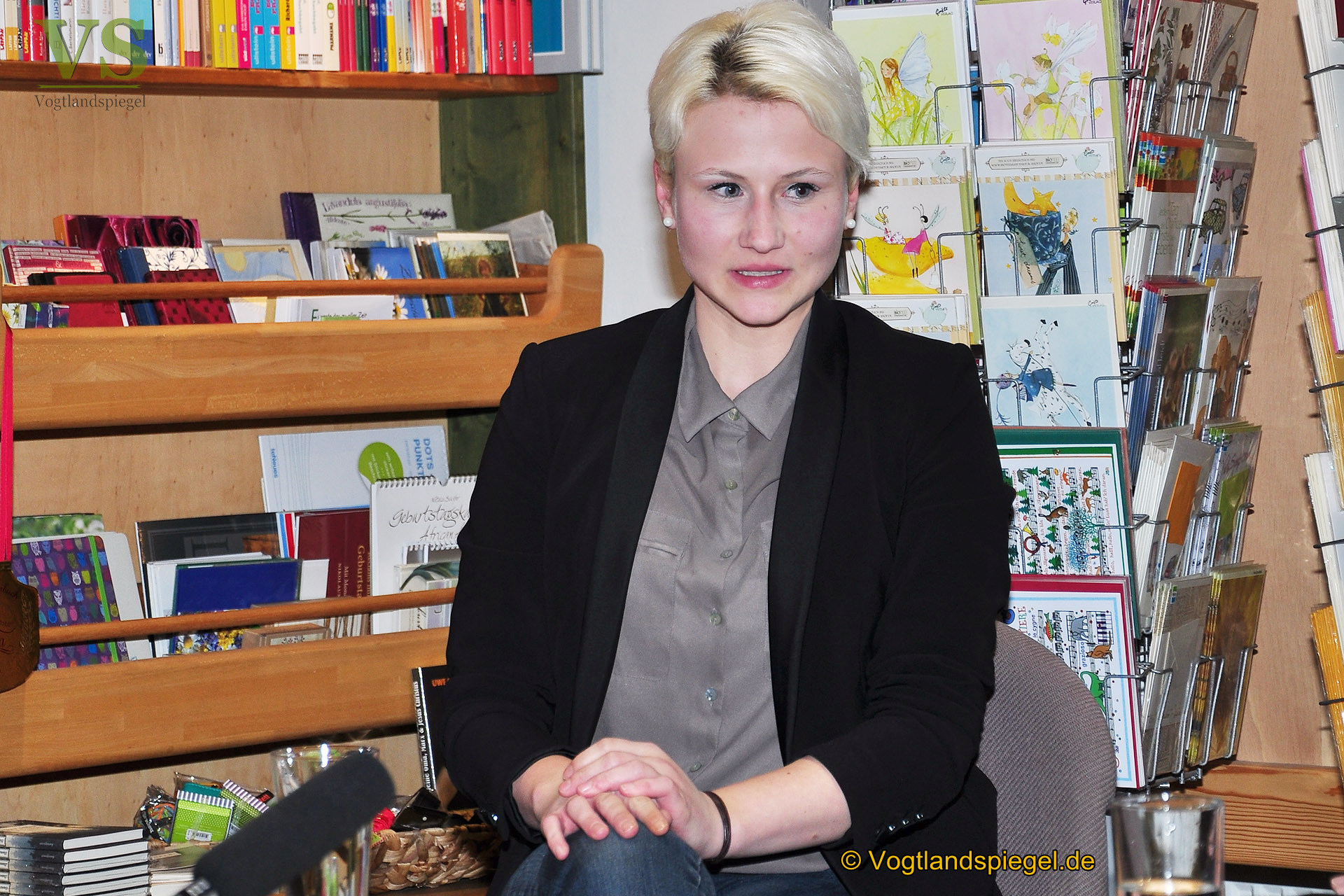 Dr. Albrecht Schröter, Oberbürgermeister von Jena, zu Gast bei »Prominente im Gespräch«