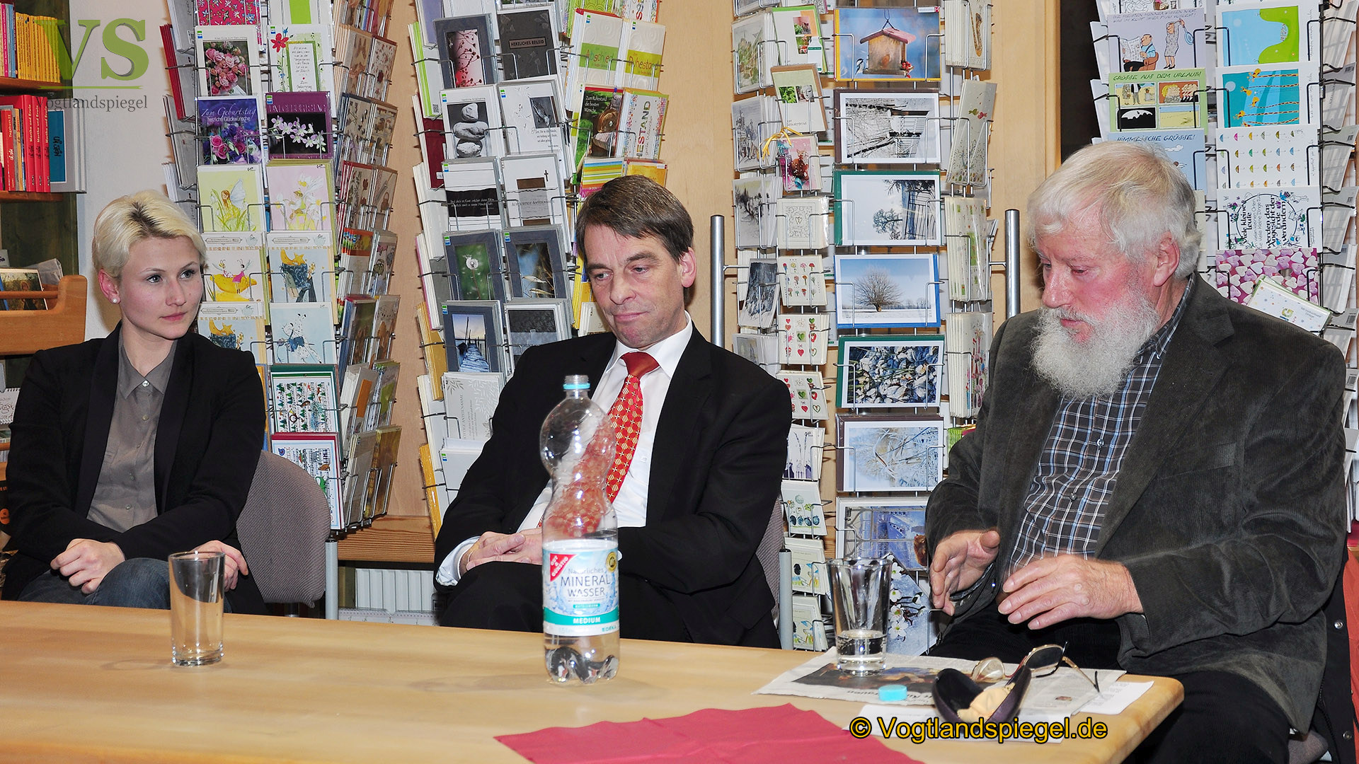 Dr. Albrecht Schröter, Oberbürgermeister von Jena, zu Gast bei »Prominente im Gespräch«