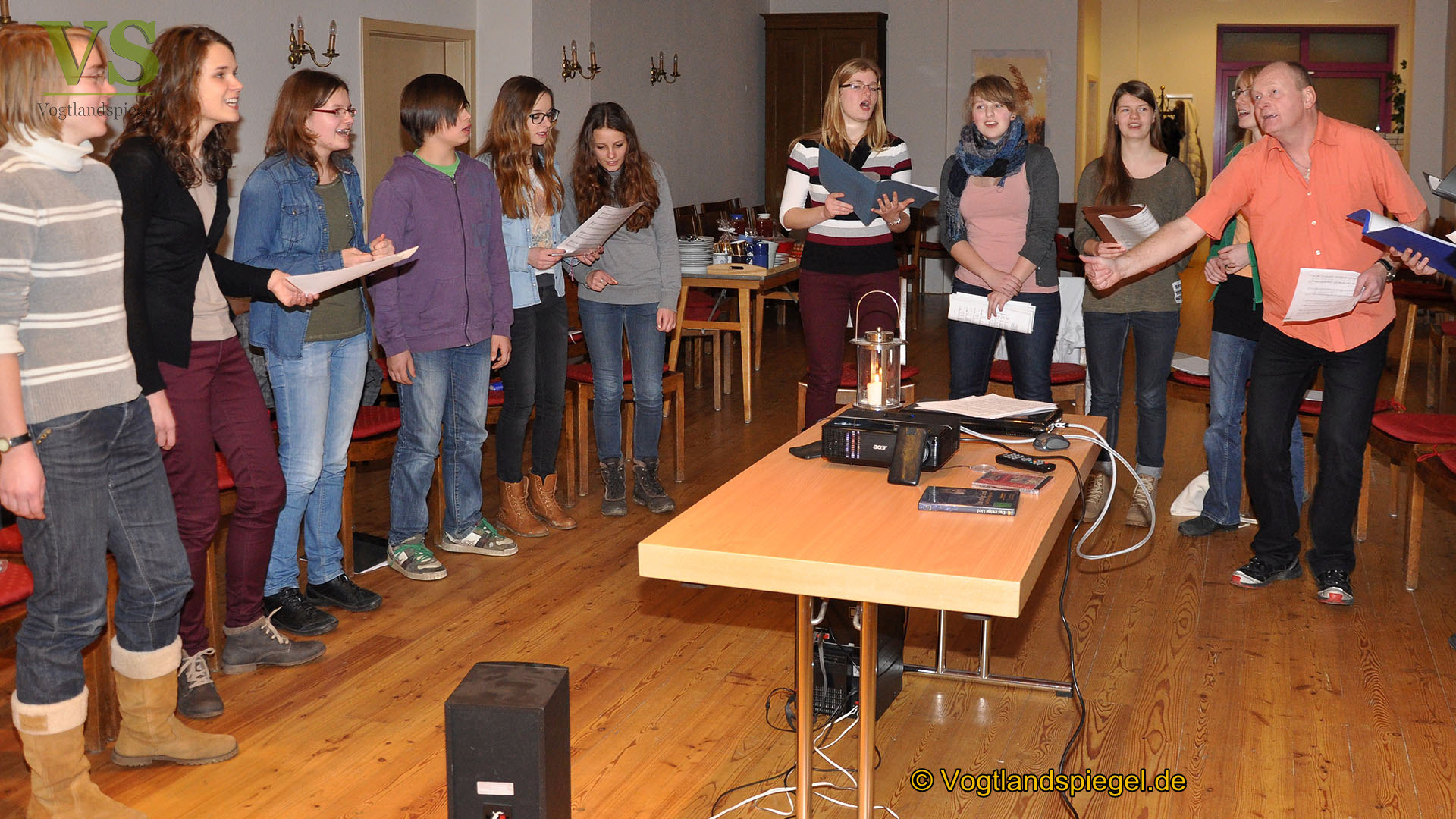 An der Greizer Stadtkirche St. Marien gründete sich ein Jugendchor