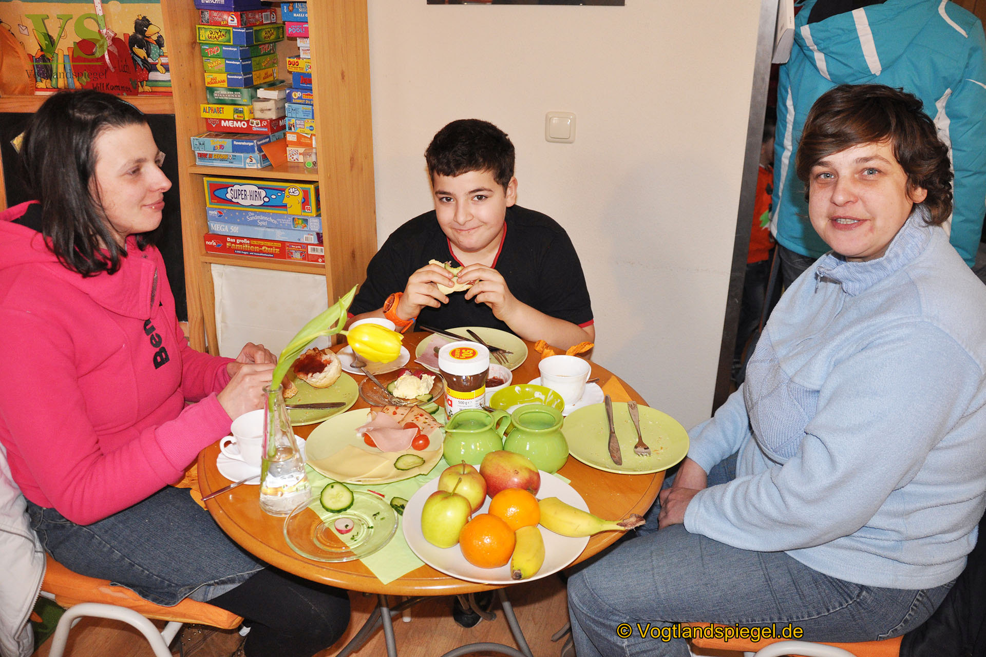 Leckeres Ferienfrühstück im Cafe` O.K. in Greiz