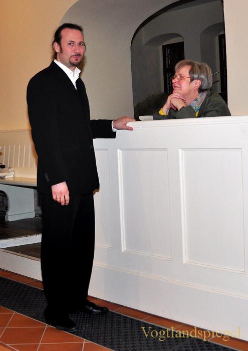 Matthias Grünert und Günter »Baby« Sommer in musikalischem Dialog