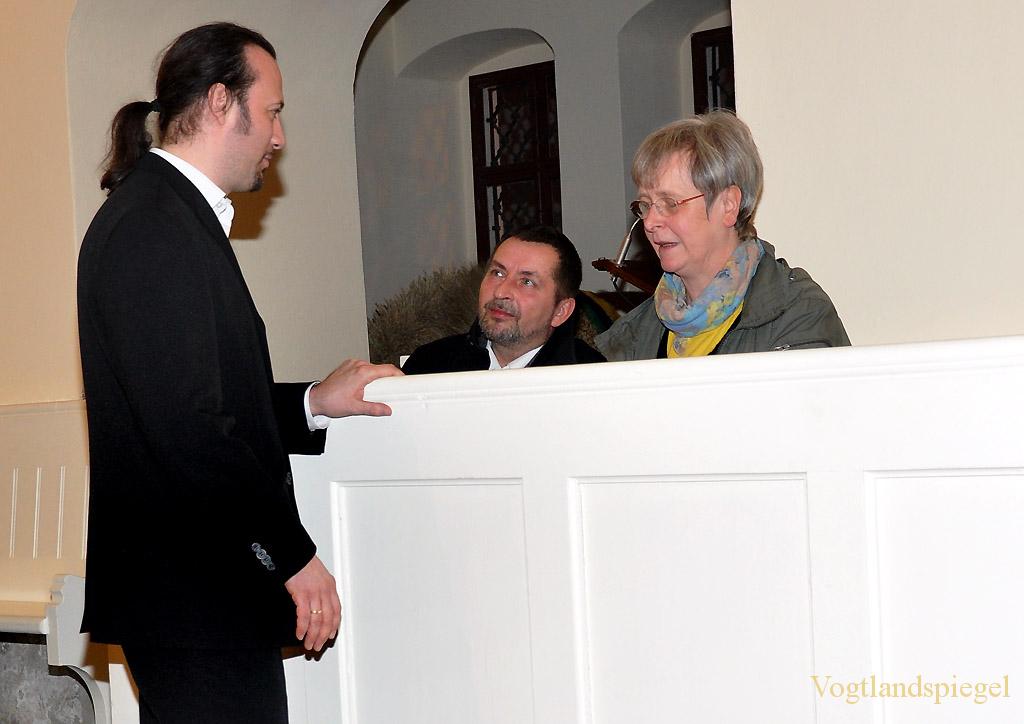 Matthias Grünert und Günter »Baby« Sommer in musikalischem Dialog