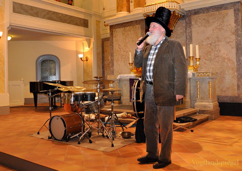 Matthias Grünert und Günter »Baby« Sommer in musikalischem Dialog