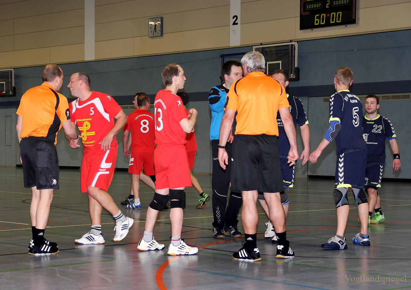 Handball. TSG Concordia Reudnitz gegen SV Blau-Weiß Auma