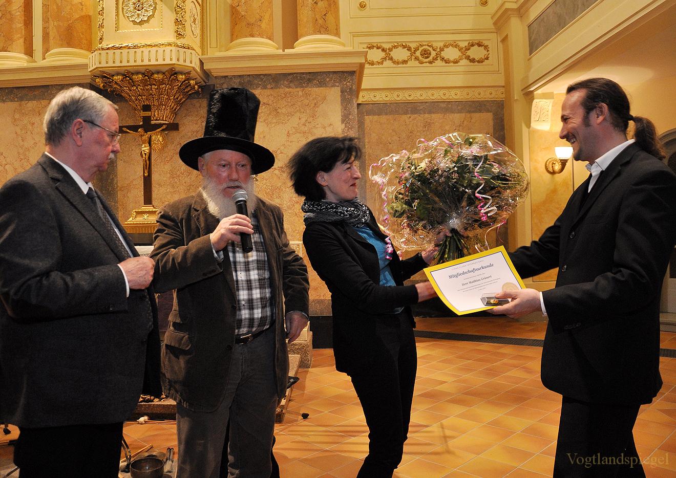 Matthias Grünert, Ehrenmitglied im Lionsclub Greiz