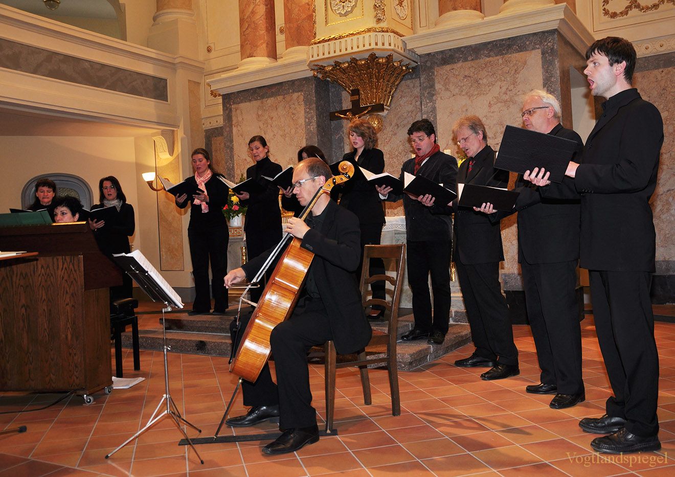 Reichenbacher Vocalensemble gastiert in Greizer Stadtkirche "St. Marien"