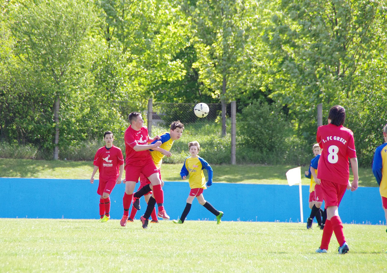 Die C-Junioren des 1. FC Greiz gewannen gegen Post SV Gera mit 13:1.