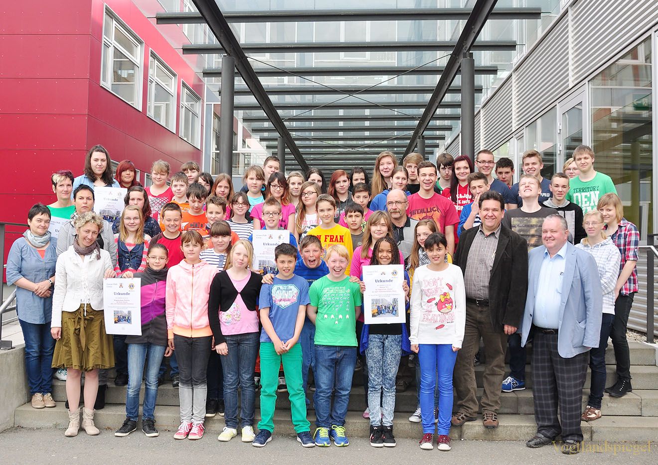 Lionsclub Greiz ehrt die fleißigsten Teilnehmer des Frühjahrsputzes