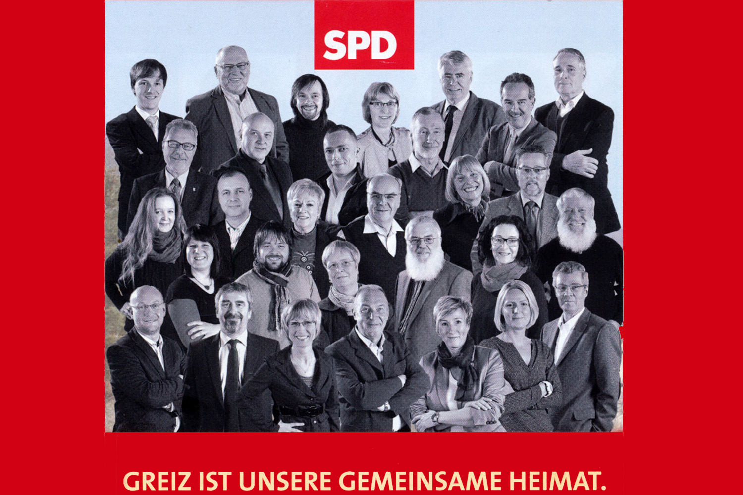 SPD-Kandidaten für den Stadtrat Greiz