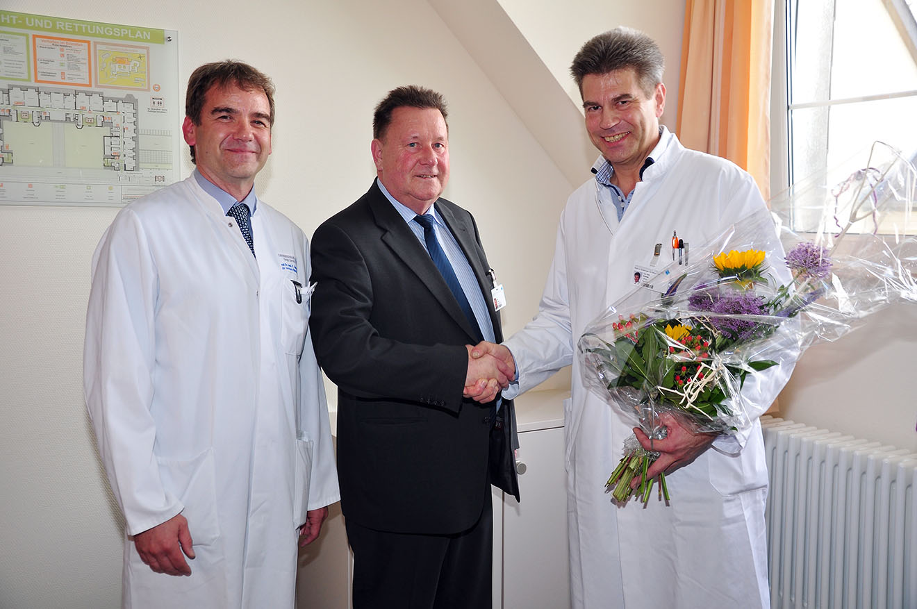 Chefarzt Köhler offiziell in Kreiskrankenhaus Greiz GmbH begrüßt