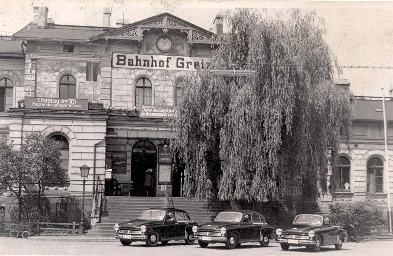 Bahnhof Greiz 1958