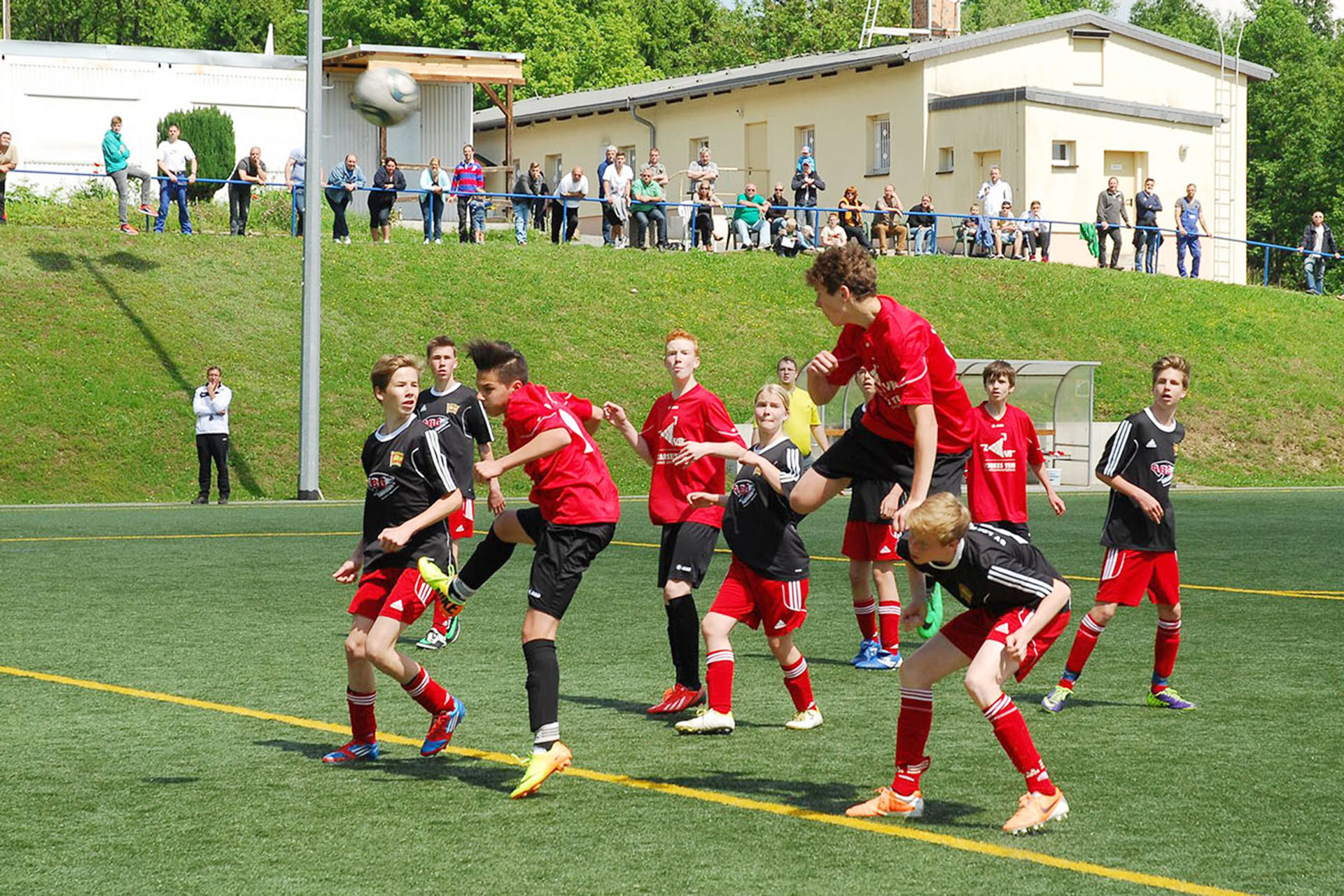 Fußball C-Junioren: 1. FC Greiz gegen SG SV Lok Altenburg