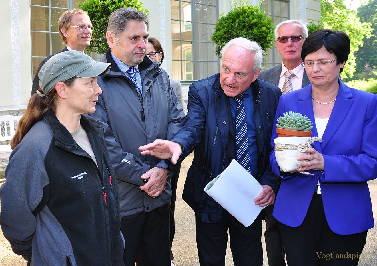 Thüringens Ministerpräsidentin besuchte Sommerpalais und Greizer Park