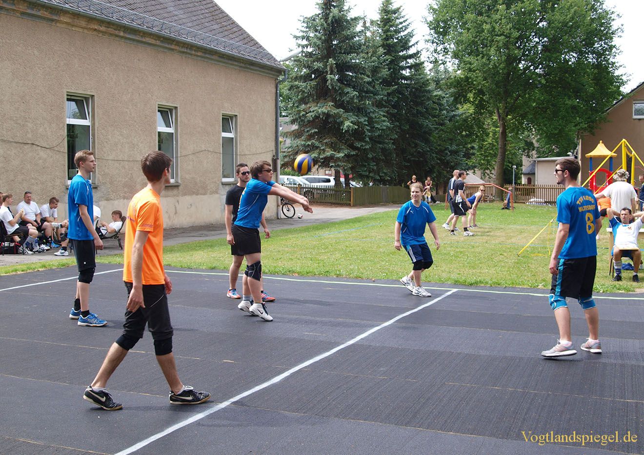 Freizeitvolleyballer beim TSV 1890 Waltersdorf