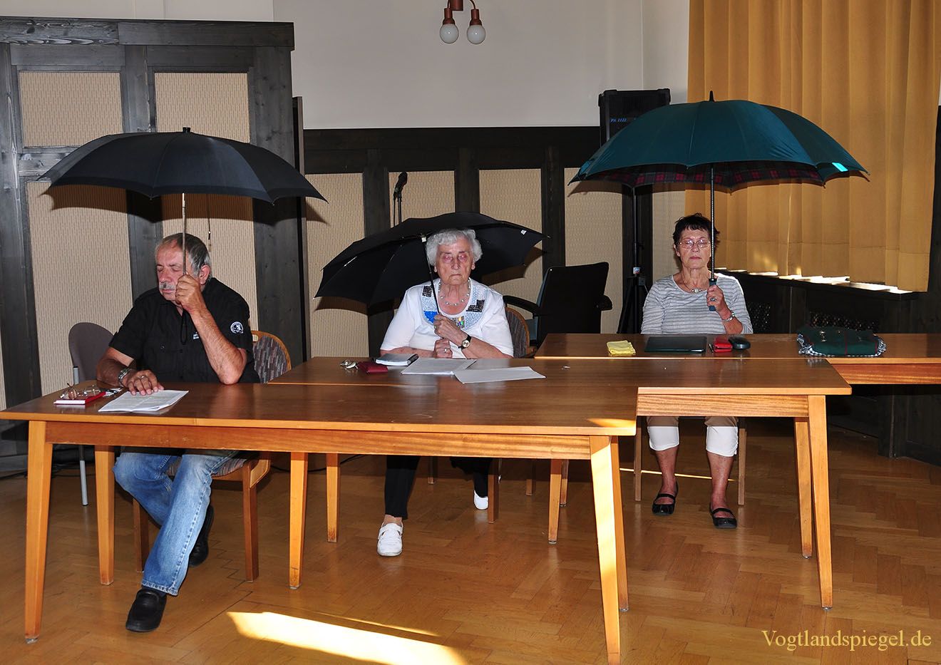 Seniorenwerkstatt probt im Greizer Rathaussaal