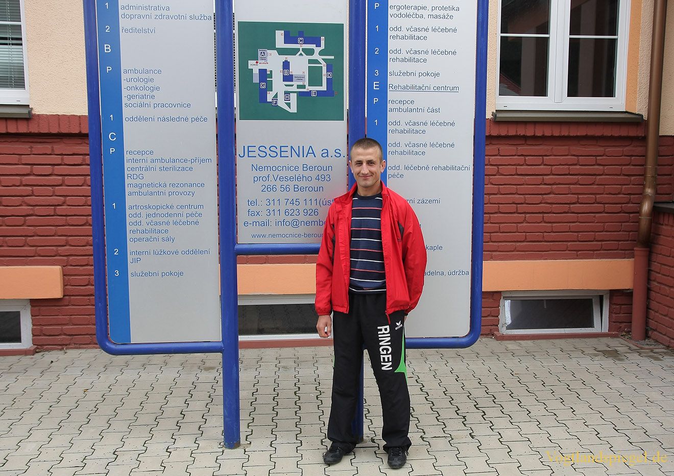 Vladimir Codreanu in Beroun