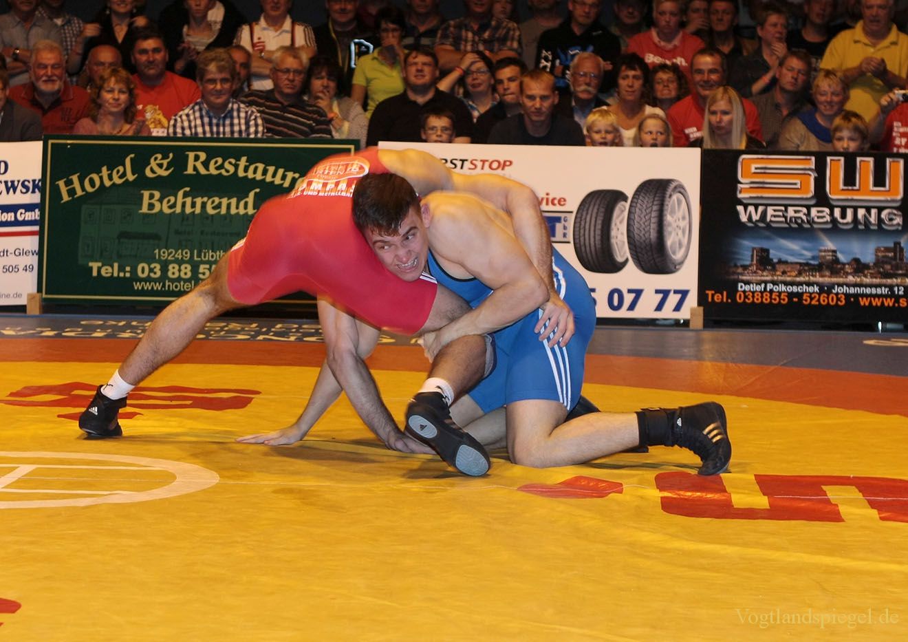 2.Bundesliga Nord - Ringerverein Lübtheen gegen RSV Rotation Greiz