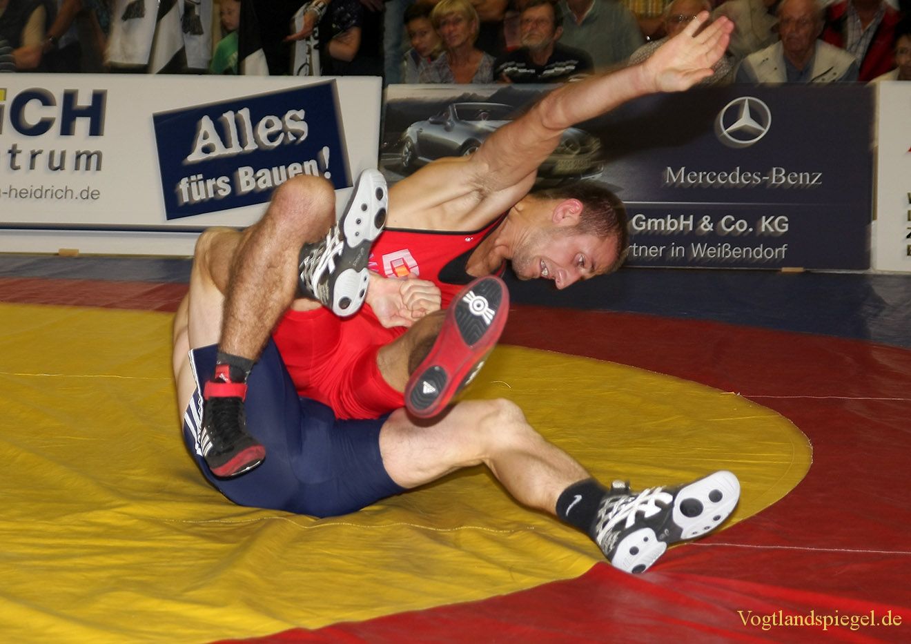 2.Bundesliga Nord Ringen: RSV Rotation Greiz gegen den KFC Leipzig