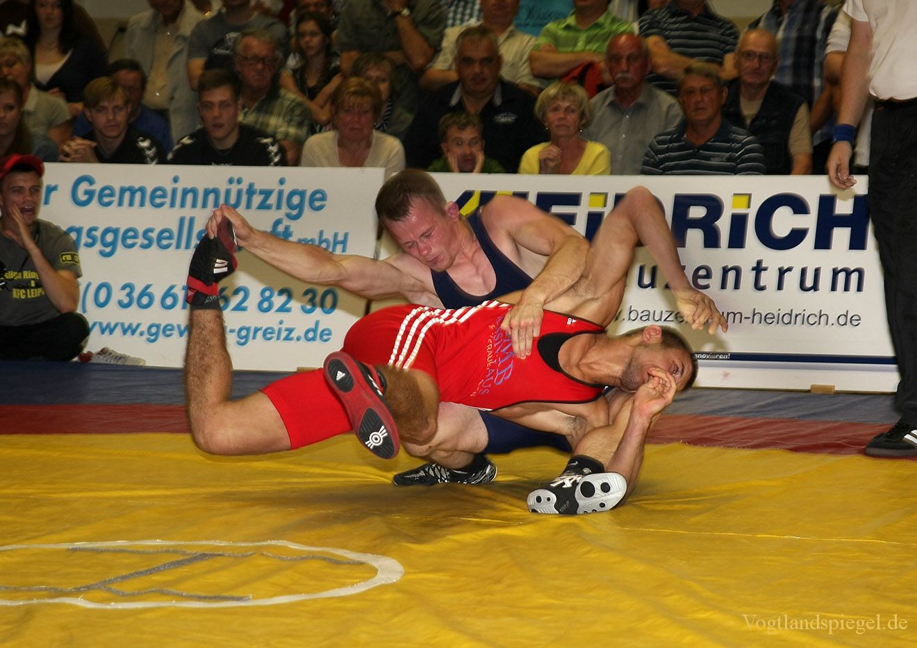 2.Bundesliga Nord Ringen: RSV Rotation Greiz gegen den KFC Leipzig