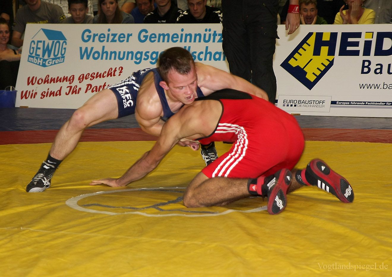 2.Bundesliga Nord Ringen: RSV Rotation Greiz gegen den KFC Leipzig