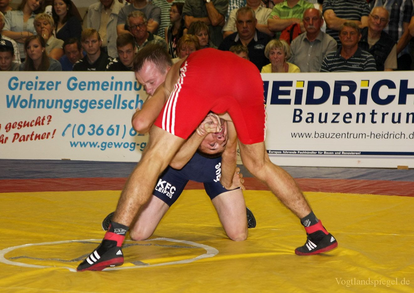 2.Bundesliga Nord Ringen: RSV Rotation Greiz gegen den KFC Leipzig