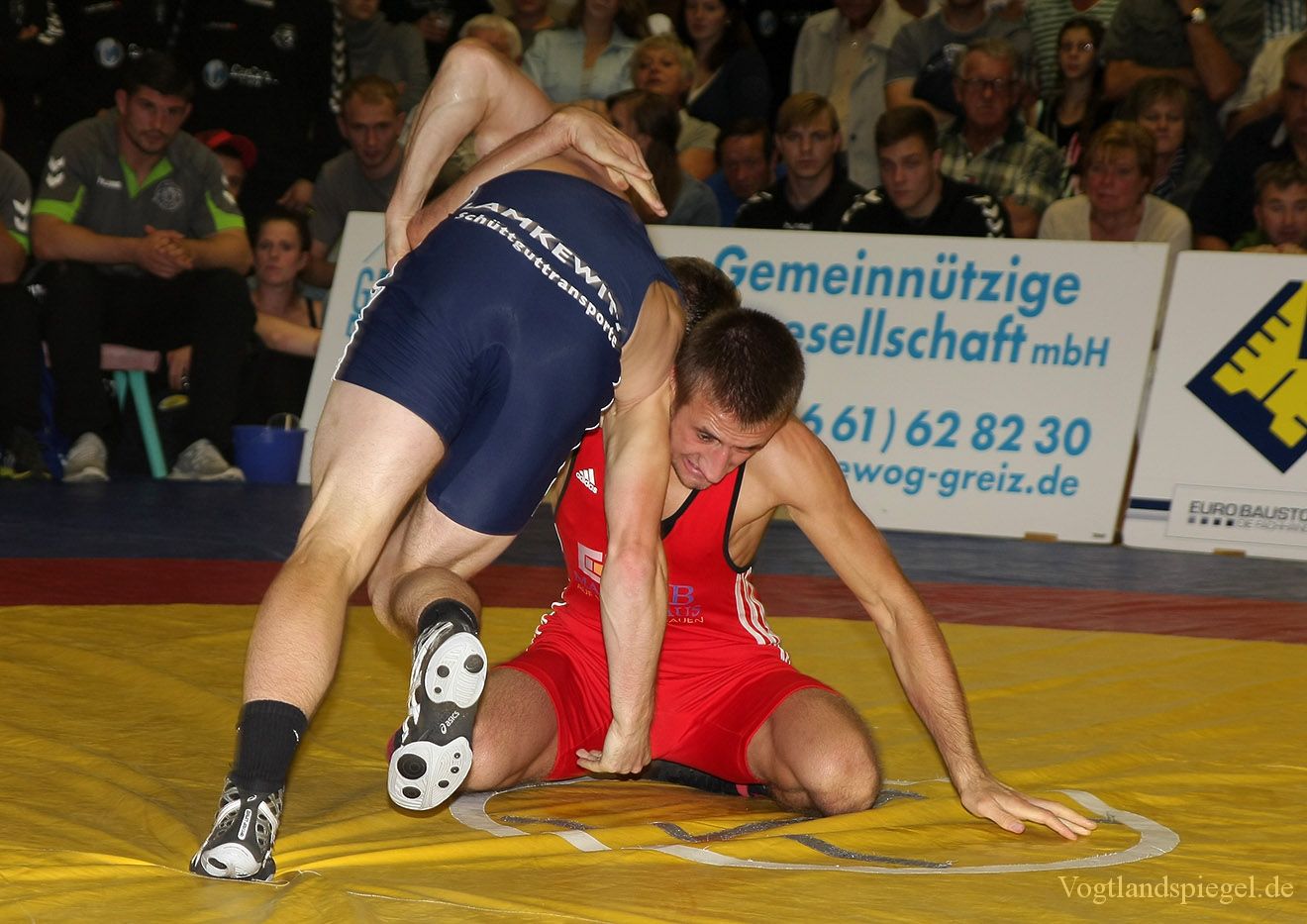 2.Bundesliga Nord Ringen: RSV Rotation Greiz gegen den KFC Leipzig