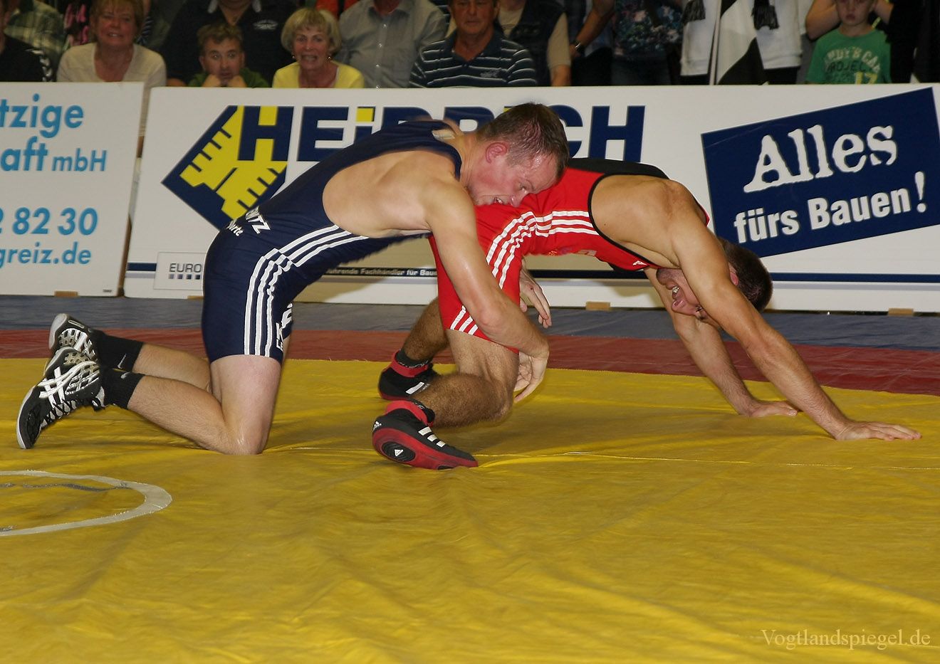2.Bundesliga Nord Ringen: RSV Rotation Greiz gegen den KFC Leipzig