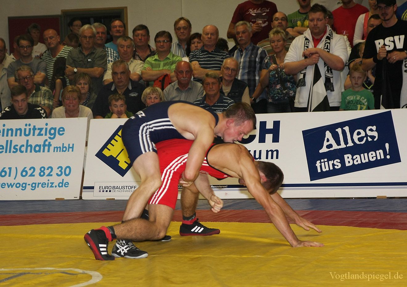 2.Bundesliga Nord Ringen: RSV Rotation Greiz gegen den KFC Leipzig