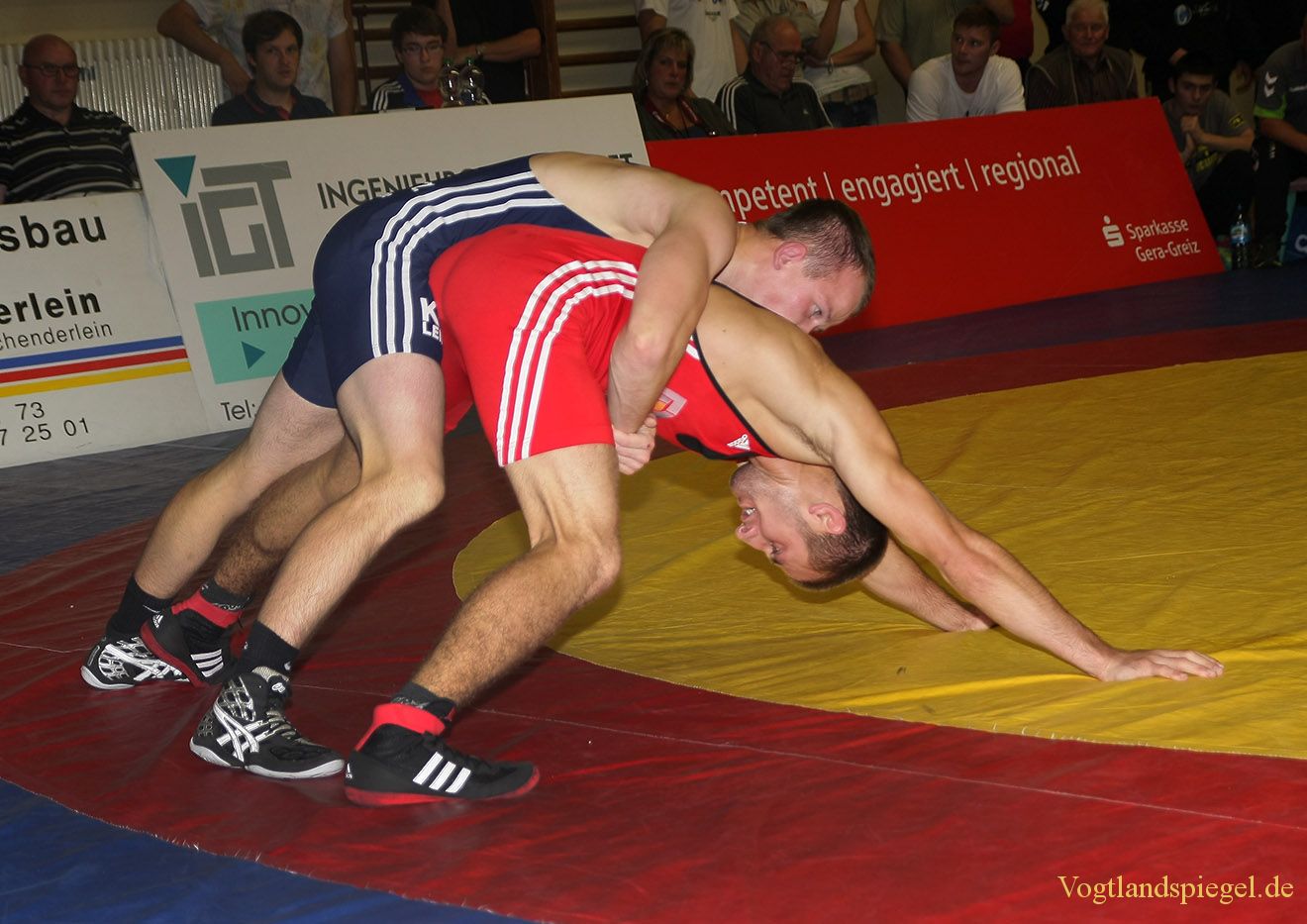 2.Bundesliga Nord Ringen: RSV Rotation Greiz gegen den KFC Leipzig