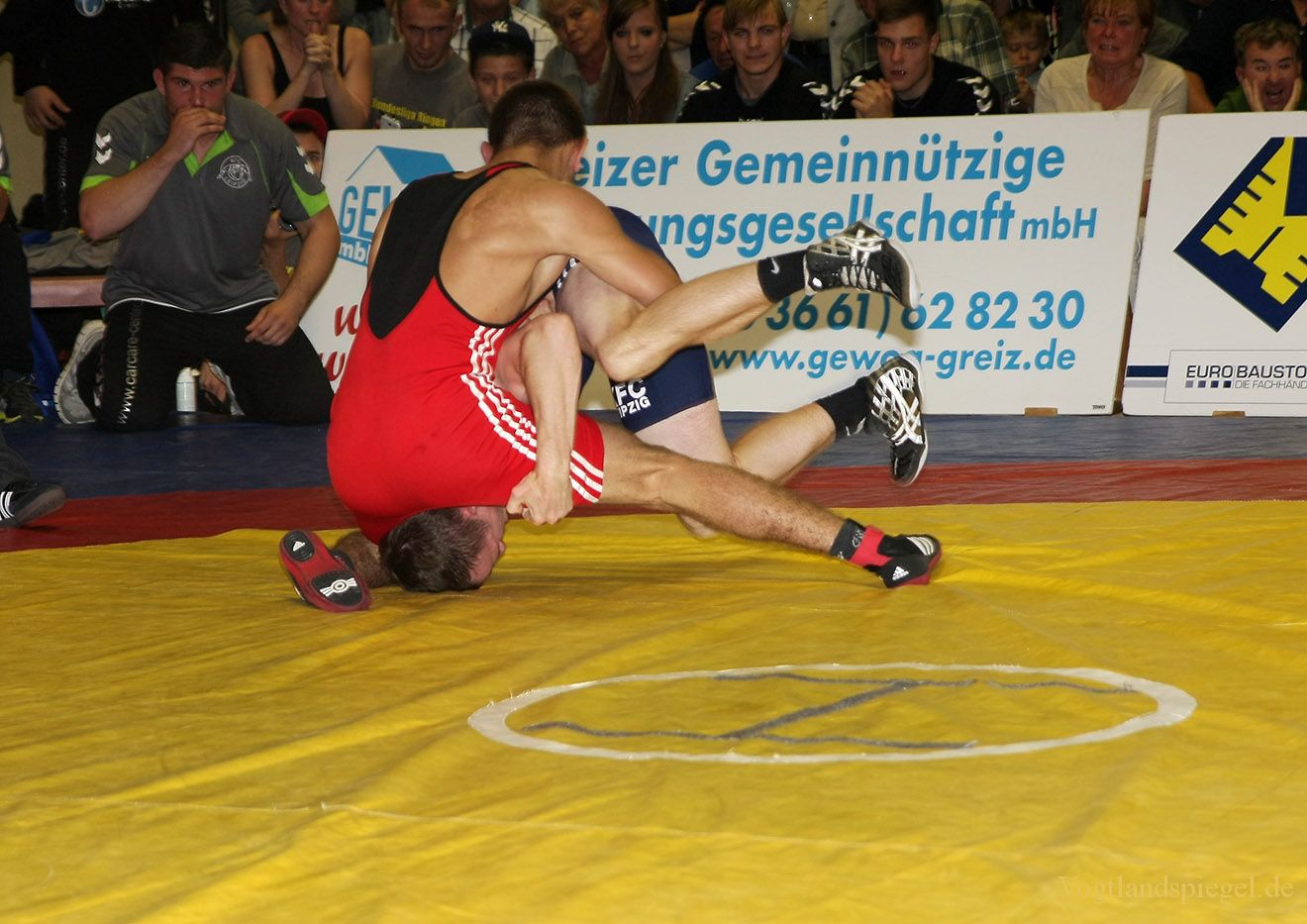 2.Bundesliga Nord Ringen: RSV Rotation Greiz gegen den KFC Leipzig