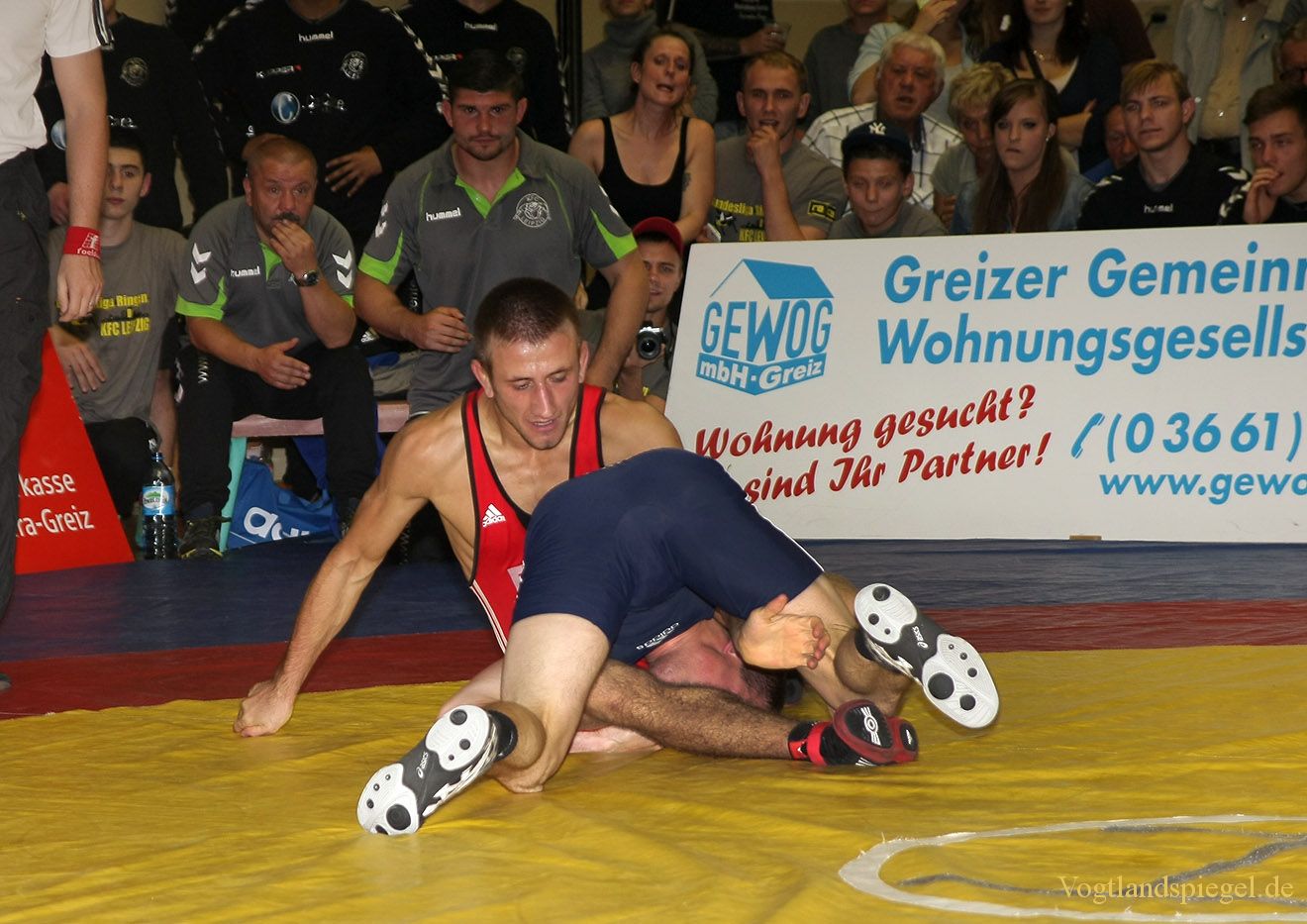 2.Bundesliga Nord Ringen: RSV Rotation Greiz gegen den KFC Leipzig