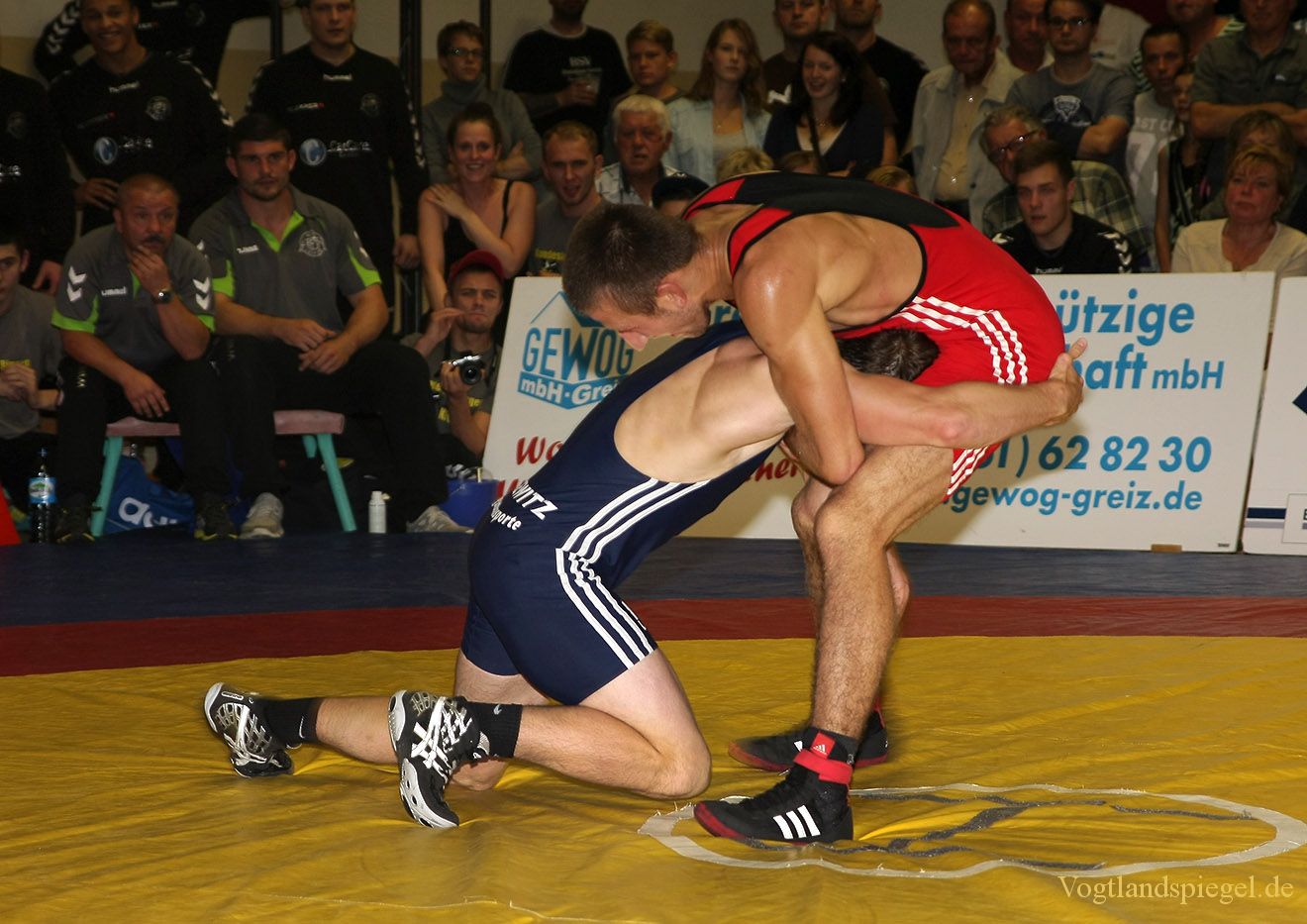 2.Bundesliga Nord Ringen: RSV Rotation Greiz gegen den KFC Leipzig