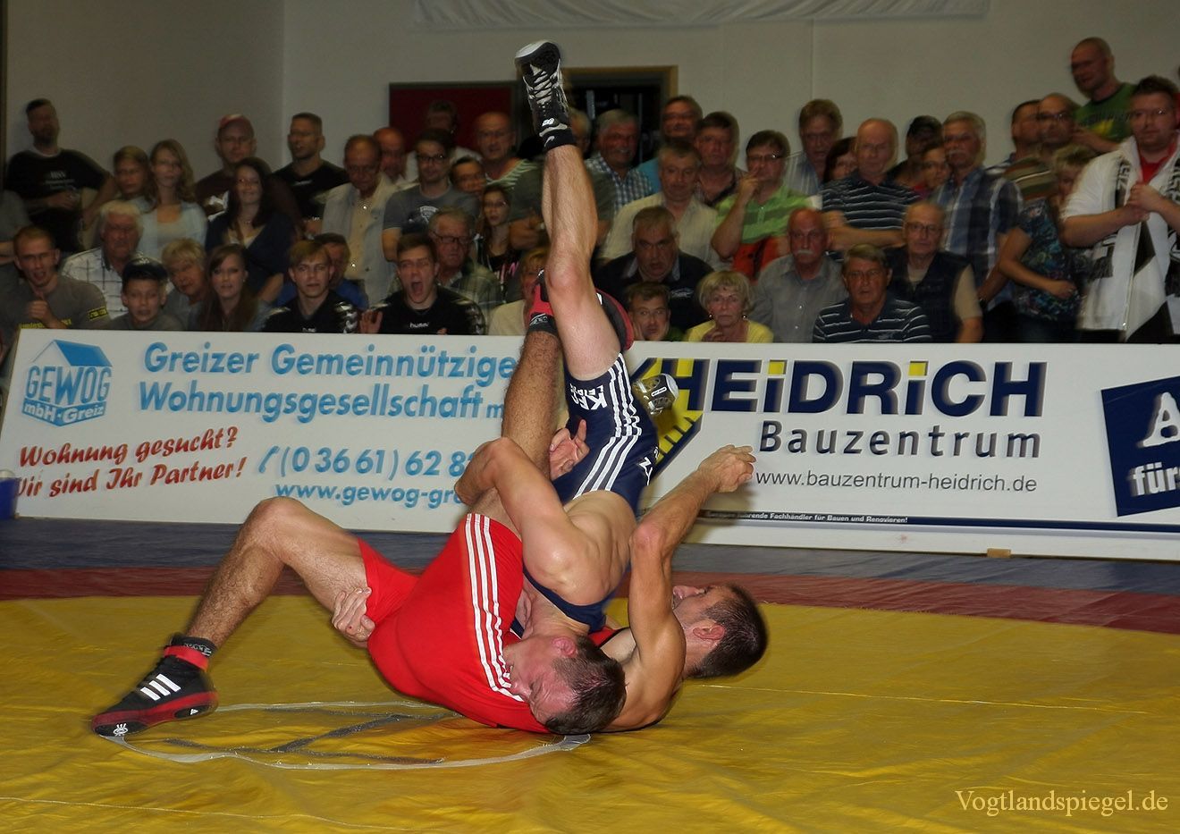 2.Bundesliga Nord Ringen: RSV Rotation Greiz gegen den KFC Leipzig