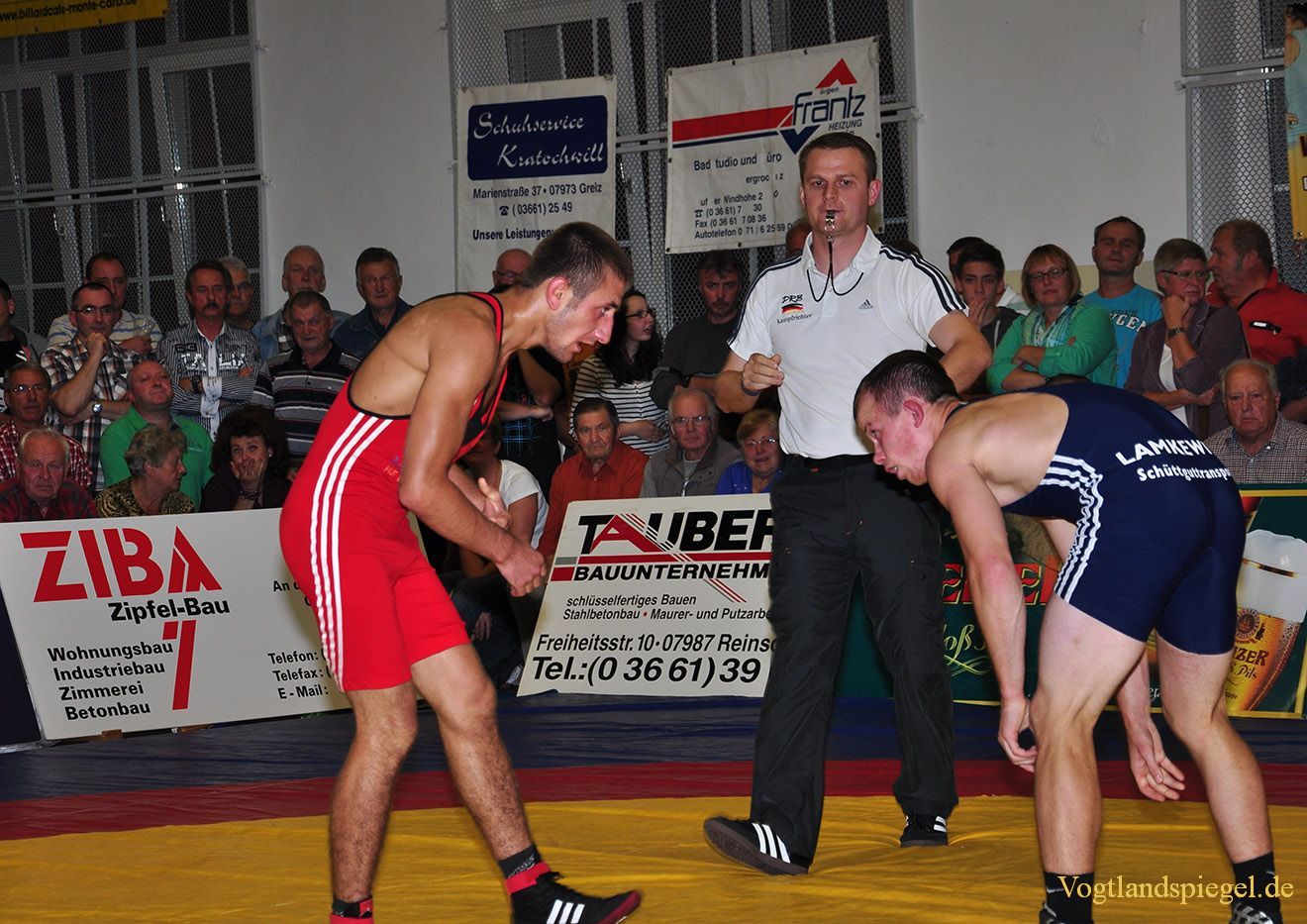 2.Bundesliga Nord Ringen: RSV Rotation Greiz gegen den KFC Leipzig