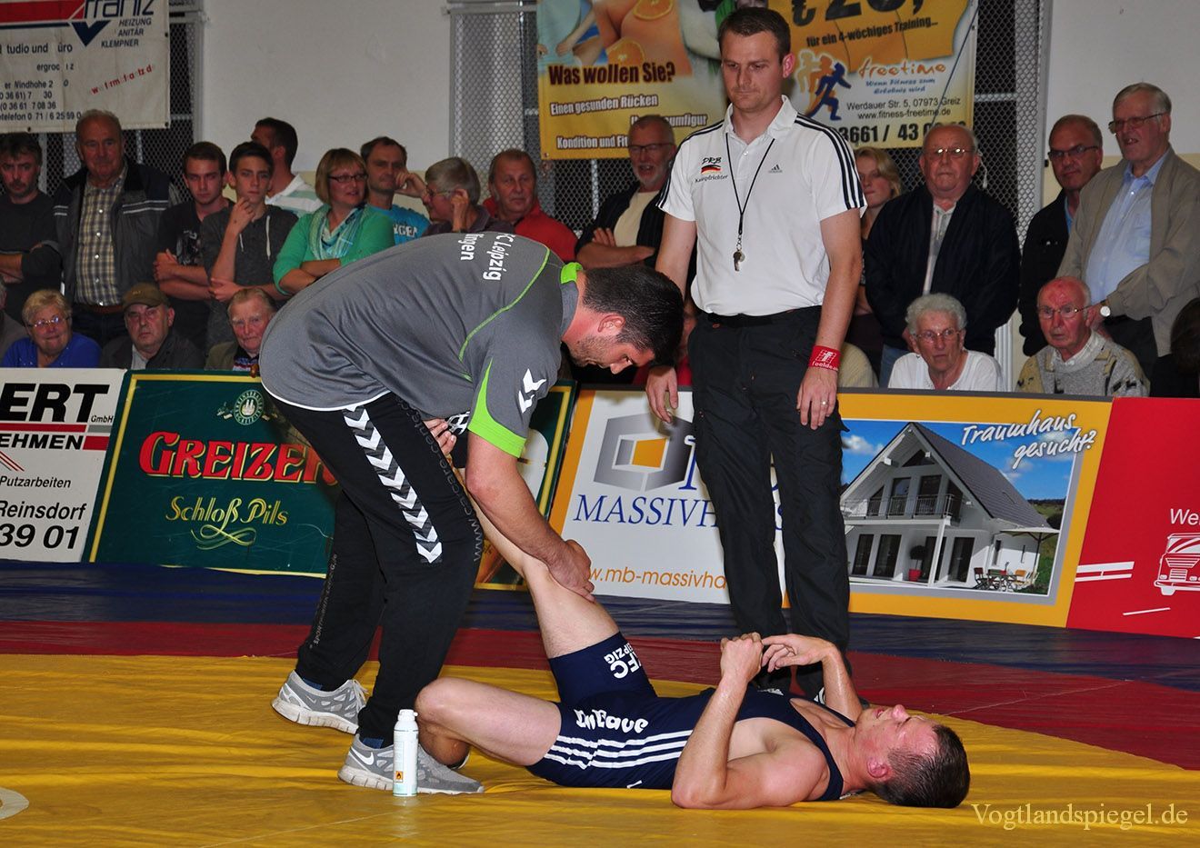2.Bundesliga Nord Ringen: RSV Rotation Greiz gegen den KFC Leipzig