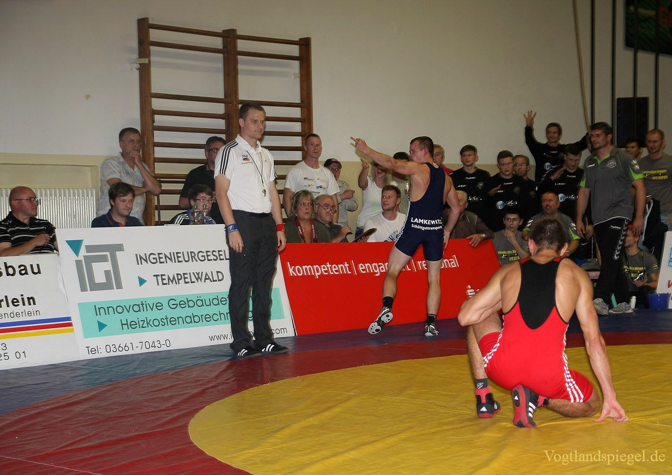 2.Bundesliga Nord Ringen: RSV Rotation Greiz gegen den KFC Leipzig