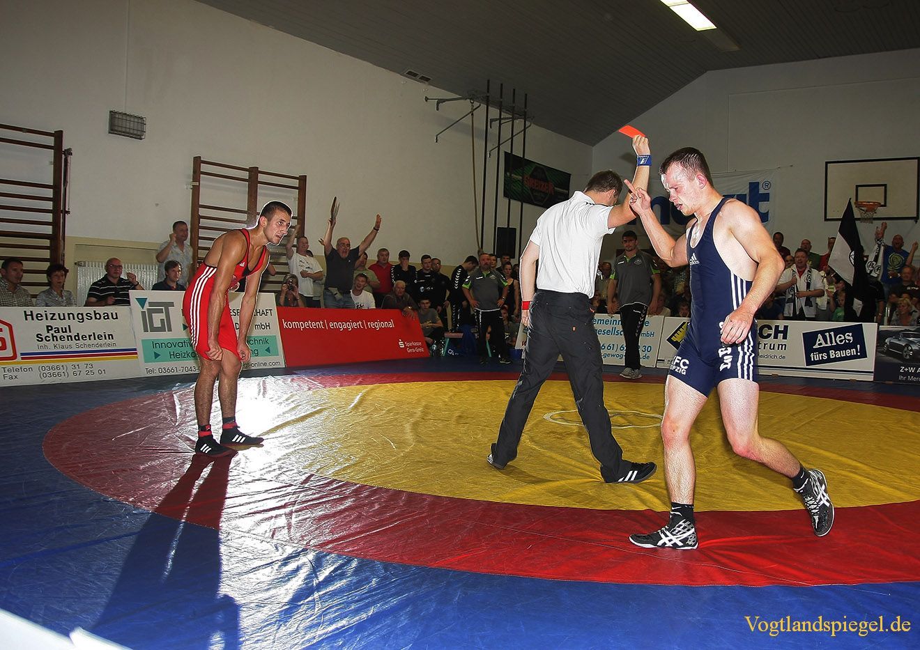 2.Bundesliga Nord Ringen: RSV Rotation Greiz gegen den KFC Leipzig