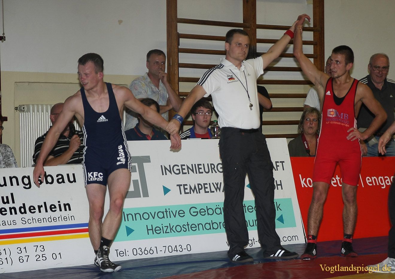 2.Bundesliga Nord Ringen: RSV Rotation Greiz gegen den KFC Leipzig