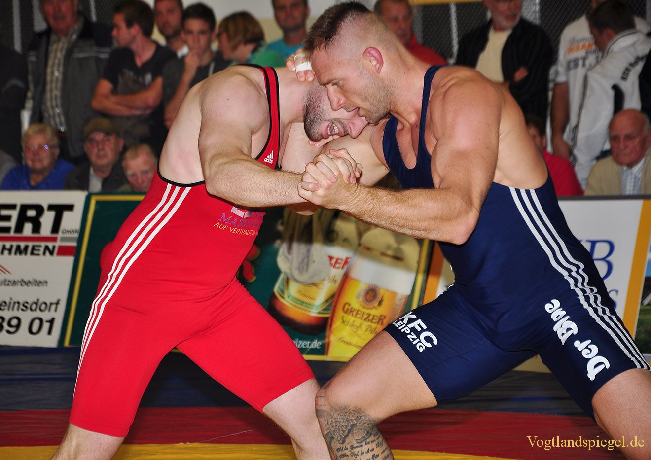 2.Bundesliga Nord Ringen: RSV Rotation Greiz gegen den KFC Leipzig
