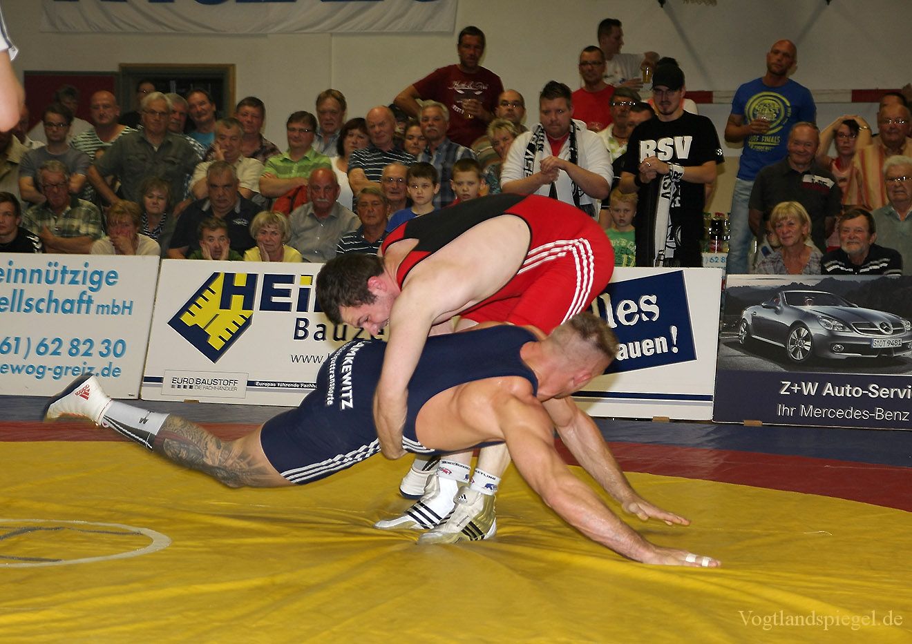 2.Bundesliga Nord Ringen: RSV Rotation Greiz gegen den KFC Leipzig