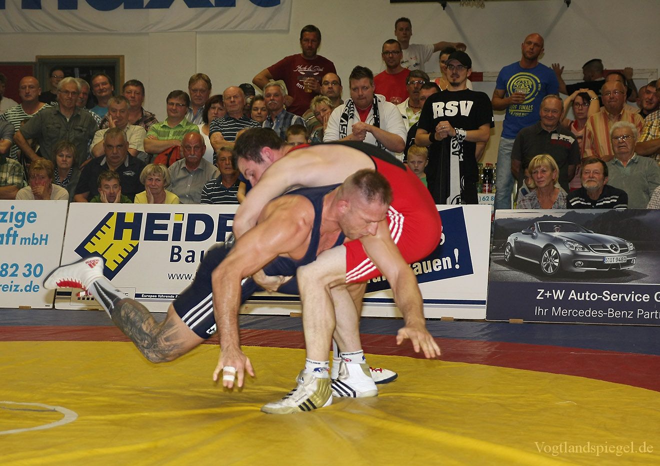 2.Bundesliga Nord Ringen: RSV Rotation Greiz gegen den KFC Leipzig