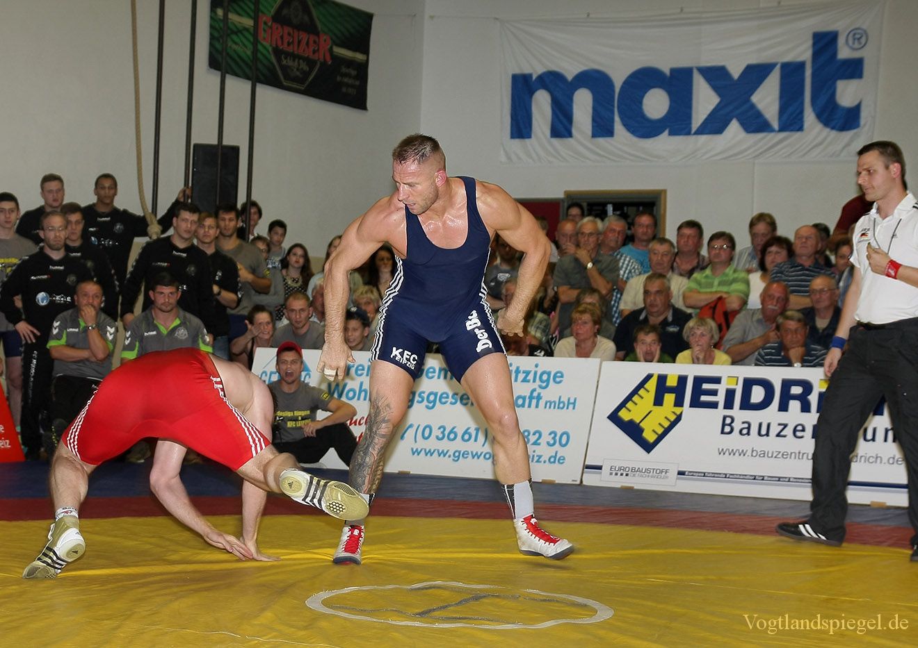 2.Bundesliga Nord Ringen: RSV Rotation Greiz gegen den KFC Leipzig