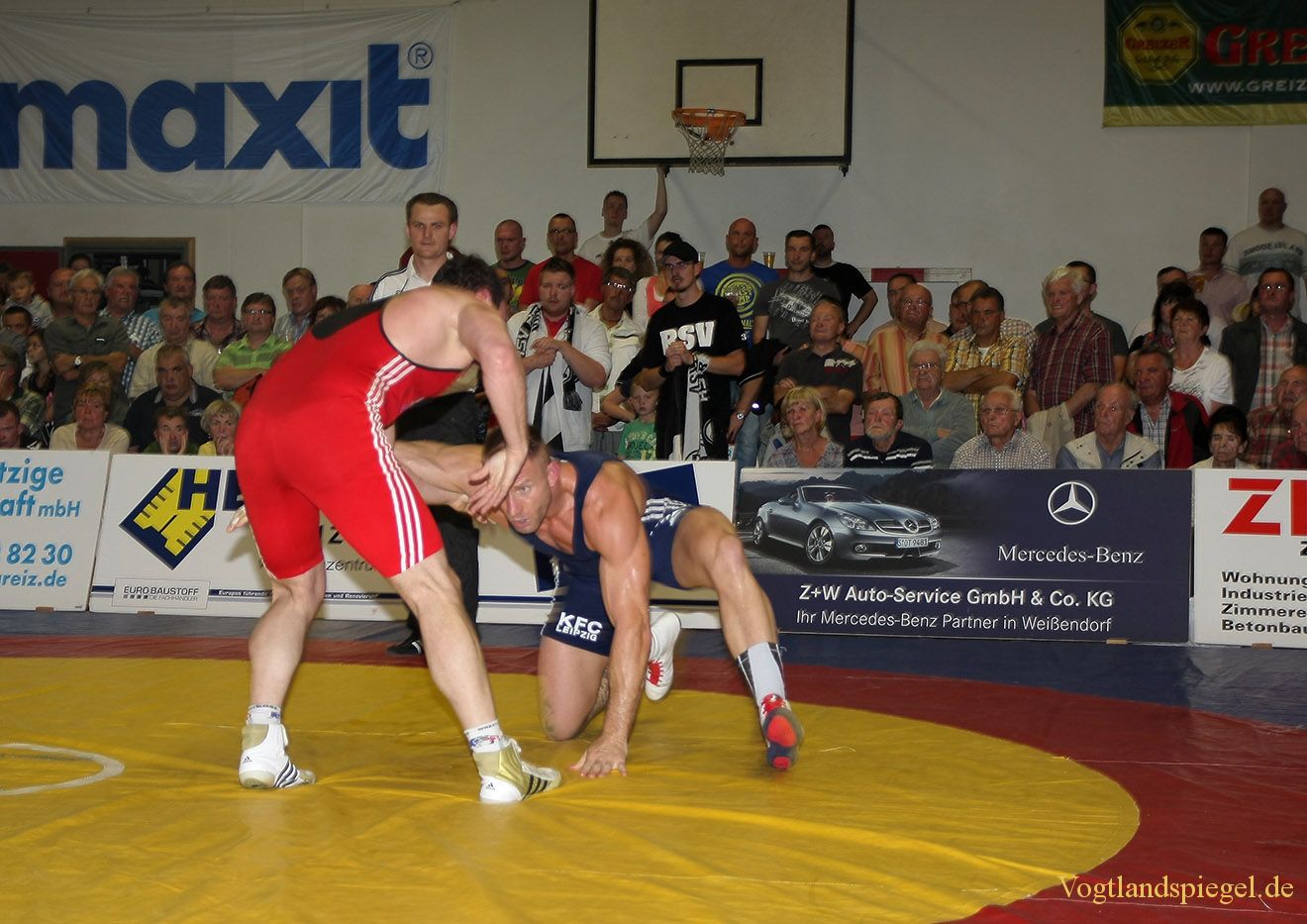 2.Bundesliga Nord Ringen: RSV Rotation Greiz gegen den KFC Leipzig