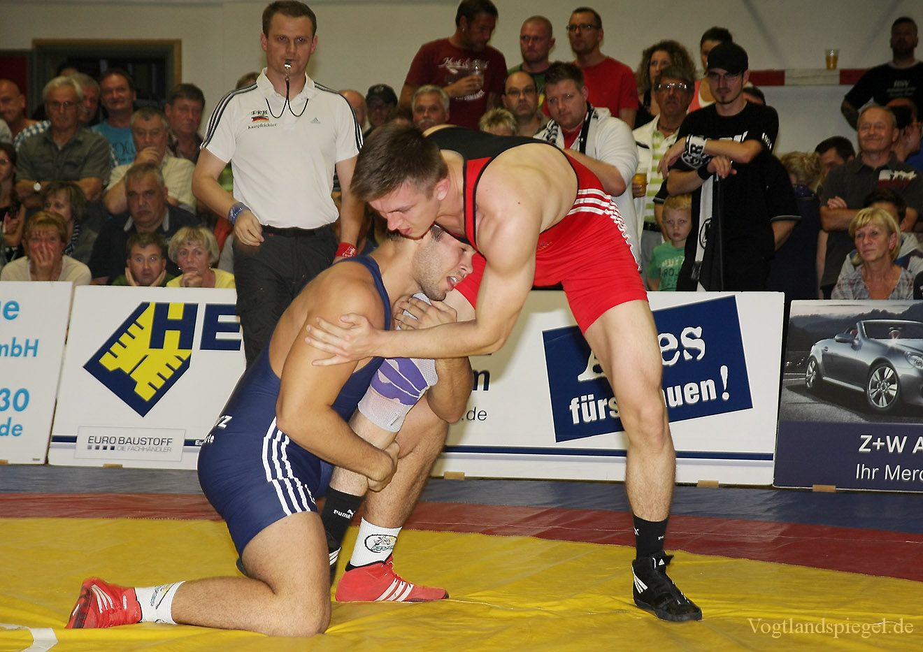 2.Bundesliga Nord Ringen: RSV Rotation Greiz gegen den KFC Leipzig
